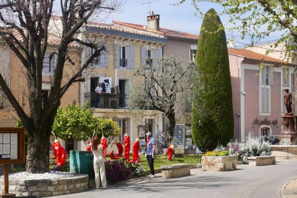 Magnifique maison au Cœur du Vieux Village de Mougins, vue sur les Alpes du Sud Extérieur photo